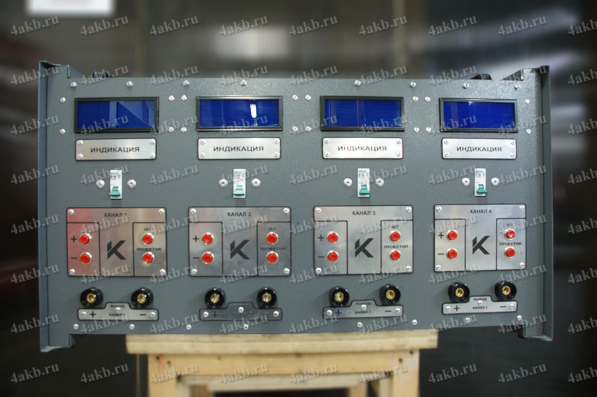 Панель управления зарядным выпрямителем серии ВЗА-30-36-4