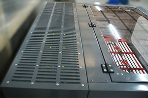 Место установки зарядно-разрядных модулей на шкафу серии Светоч-Авиа-04