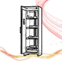 Огнестойкие шкафы для литий-ионных АКБ типа БШ-О