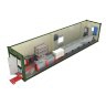 Мобильная аккумуляторная мастерская на базе 1-го кузов-контейнера АМ-1К(12)-16(002)