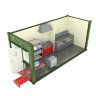 Мобильная аккумуляторная мастерская на базе 1-го кузов-контейнера АМ-1К(6)-8(002)