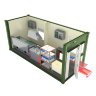 Мобильная аккумуляторная мастерская на базе 1-го кузов-контейнера АМ-1К(6)-8(002)