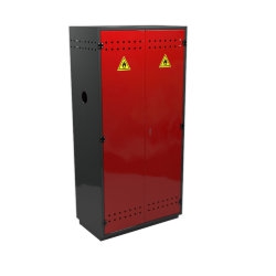 Металлический шкаф для двух кислородных баллонов МШ-К2-01