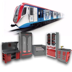 Комплект оборудования для аккумуляторной мастерской для метрополитена PRO