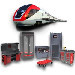 Комплект оборудования для аккумуляторной мастерской для железнодорожной техники