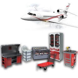 Фото комплекта оборудования аккумуляторной мастерской для авиации