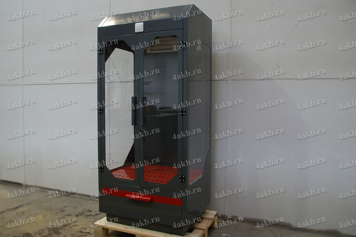Шкаф вытяжной для приготовления и хранения кислот и электролита УКС.ШВК-01